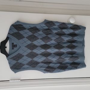 Banana Republic men's argyle vest